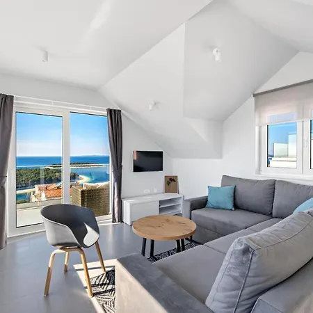 Appartement Luxury Two-Floor Apartment With Private Heated Pool On Terrace And Sea View 3 *